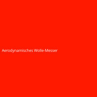 Aerodynamisches Wolle-Messer